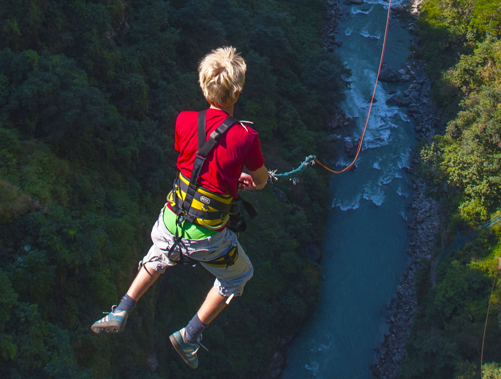 Bhotekoshi Canyon Swing