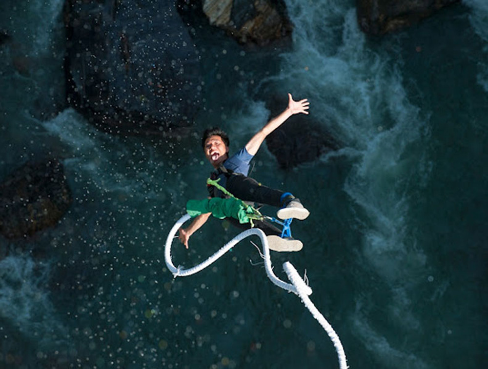 Bungy Nepal at Bhote Koshi